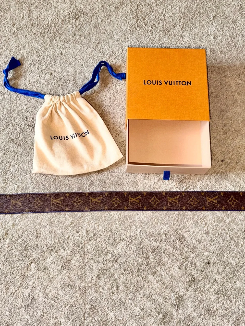 *GIFTABLE condition* Louis Vuitton limited edition LV colors bandouliere strap